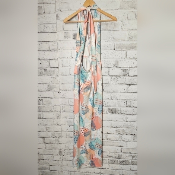 CBR Halter Romper / Maxi Dress - Picture 2 of 8